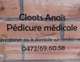 Pédicure médicale Cloots Anaïs