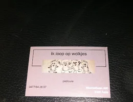 Ik Loop op wolkjes gepersonaliseerde Pedicure