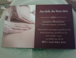 Au-delà du bien-être Massage et Formation Massage