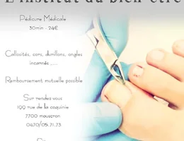 L'Institut Du Bien-Être, pédicure médicale